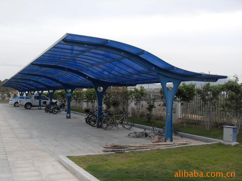 供應陽光板停車棚雨棚找廈門贏隆科技