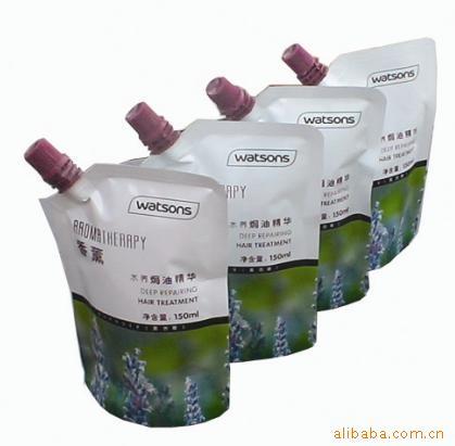 供應(yīng)中間吸嘴直立液體包裝袋