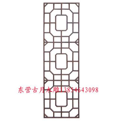 供應(yīng)東營東陽仿古木雕仿古花格