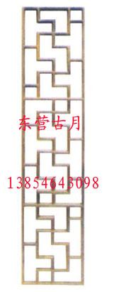供應(yīng)東營木雕*花格定做