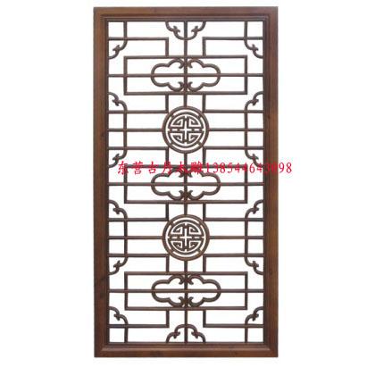 花格東營(yíng)古月木雕圖片