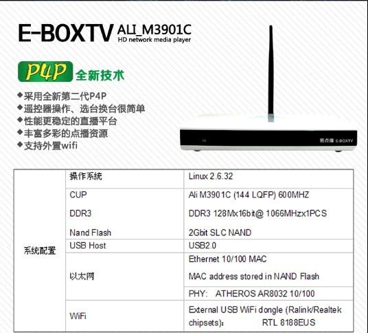 供应易点播EBOX06DMA288