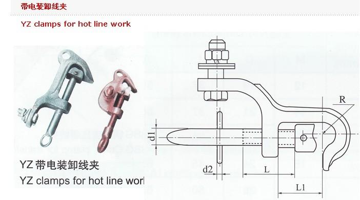 供应永固电力金具带电装卸线夹