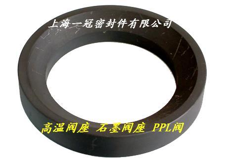 供應(yīng)耐高溫球閥密封座/四氟蝶閥密封圈/填充碳纖維閥座/PPL閥座
