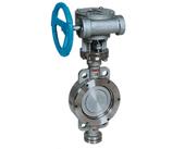 彈性硬密封對夾蝶閥圖片