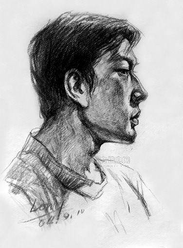 供應(yīng)人物繪畫，素描，老照片繪畫.