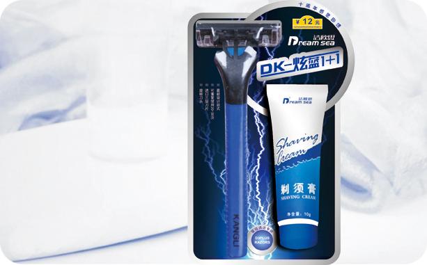 DK-炫藍(lán)1+1剃須刀圖片