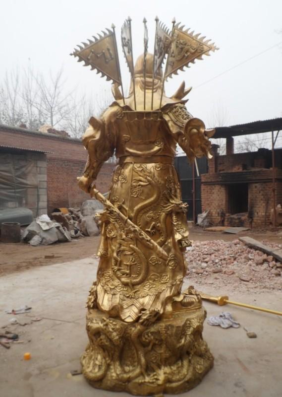 供應(yīng)河北銅雕九龍關(guān)公
