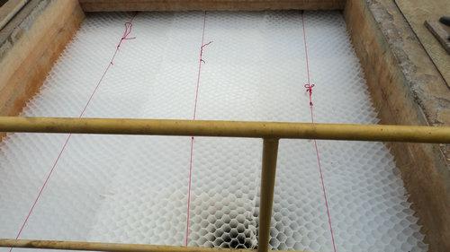 供應(yīng)塑料填料蜂窩斜管填料