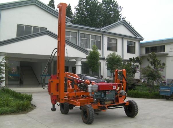 護(hù)欄打樁機(jī)哪里賣南京松旺圖片