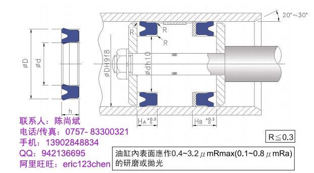 供應增壓缸鼎基DZ UN密封件規(guī)格1，共7種規(guī)格