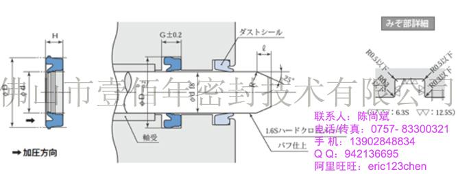 供应双联泵油封日本阪上PNY密封件