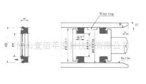 供应液压油缸Y-1专用C强气封密封件