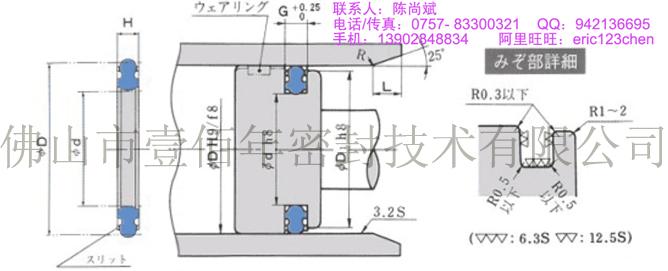 挤压机油封日本阪上PSD密封件图片