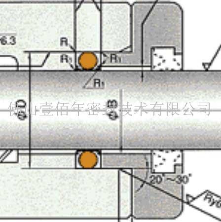 供應(yīng)油壓機油封日本NOKSPNC型密封件