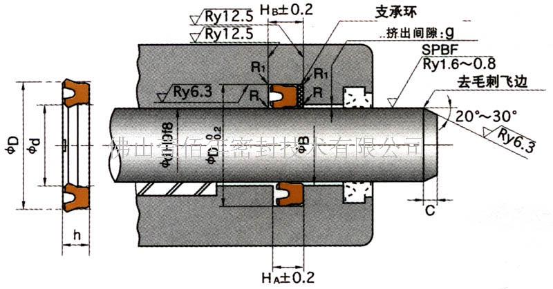 供應油壓機油封日本NOKIUH密封件