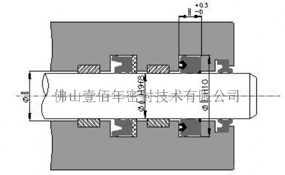 供應(yīng)增壓缸鼎基DZD-5密封件，活塞桿油封