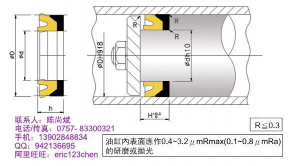 供應(yīng)叉車(chē)油封鼎基DZD-8密封件