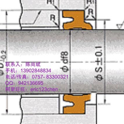 柳工液压机械油封日本NOKLBH密封件图片