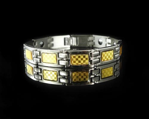 健康新生活數(shù)字鈦手鏈，鈦鍺手鏈定做，金鎮(zhèn)手鏈批發(fā)