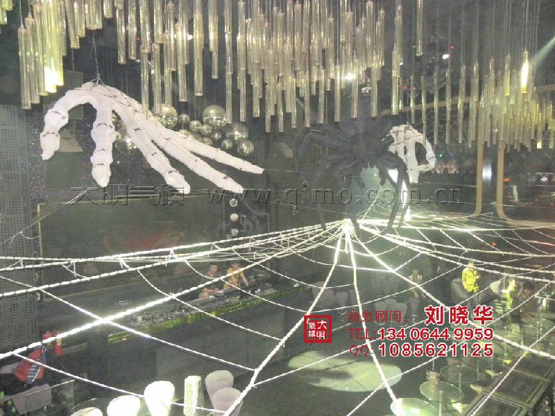 供應(yīng)黑蜘蛛萬圣節(jié)蜘蛛充氣蜘蛛