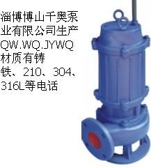 供应化工厂专用潜污泵QW