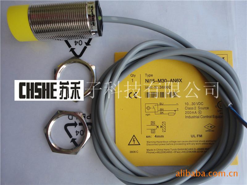 供應(yīng)NI15-M30-AD4X圖爾克直流二線電感式接近開關(guān)，高頭