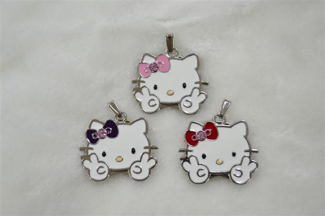 供應(yīng)珠寶Hellokitty金屬U盤外貿(mào)U盤