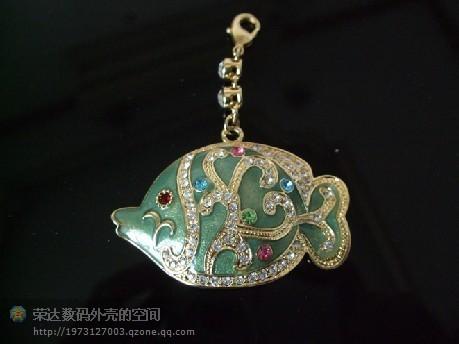 山東特價珠寶u盤魚u盤外貿(mào)u盤廠家圖片