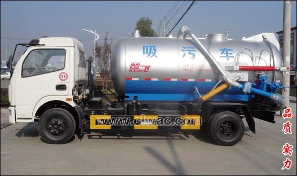 供應(yīng)東風(fēng)多利卡6立方吸污車,東風(fēng)多利卡污水處理車,真空吸污車,6噸污