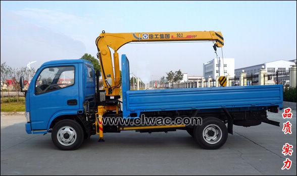 供應東風金霸隨車吊2-3.2噸隨車吊,東風小型隨車起重運輸車