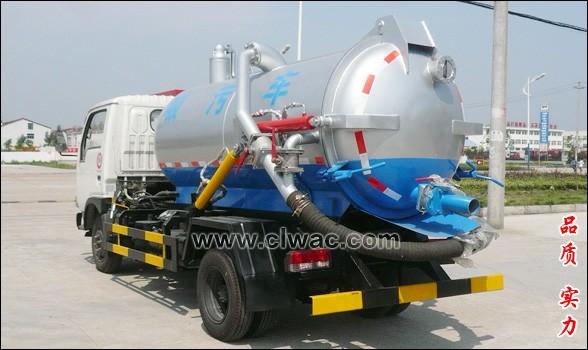 供應小型吸污車,4噸吸污車,東風福瑞卡吸污車,污泥抽排車,污水處理車