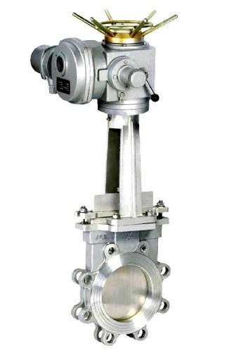 供應(yīng)電動對夾式插板閥，電動調(diào)節(jié)耐磨插板閥