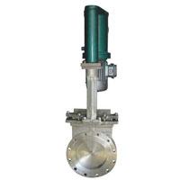 供應PZ773Y液動刀型閘閥，PZ773Y液動對夾式耐磨刀閘閥