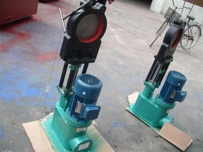 PZ273H電液動(dòng)對(duì)夾式刀形閘閥圖片