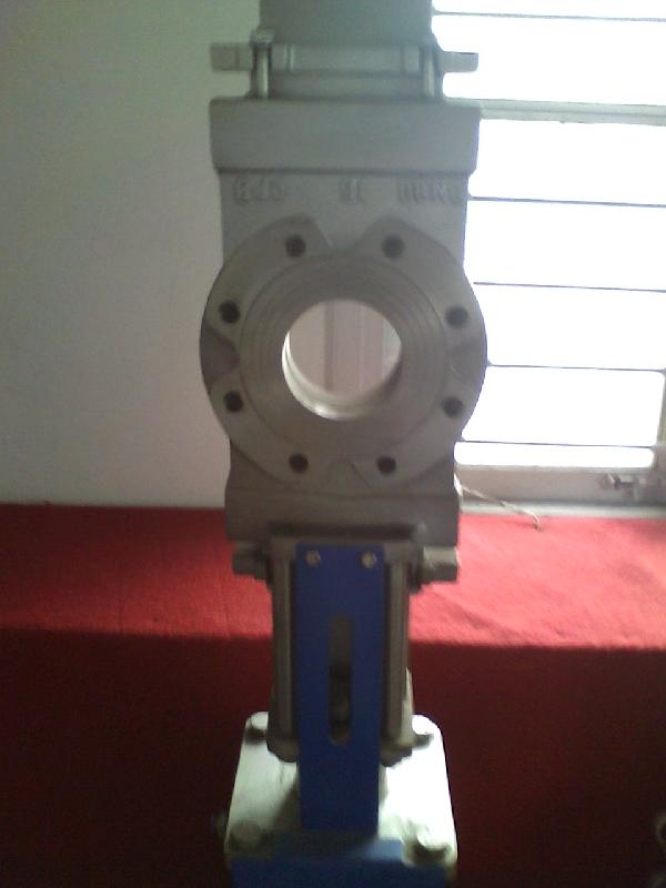 供應(yīng)QCZ673X/H/F氣動(dòng)穿透式刀閘閥,穿透式插板閥