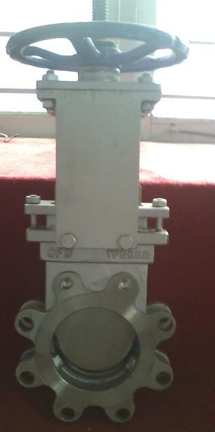 手動(dòng)對(duì)夾式耐磨刀型閘閥圖片