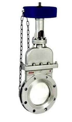 供應(yīng)鏈輪暗桿式刀型閘閥