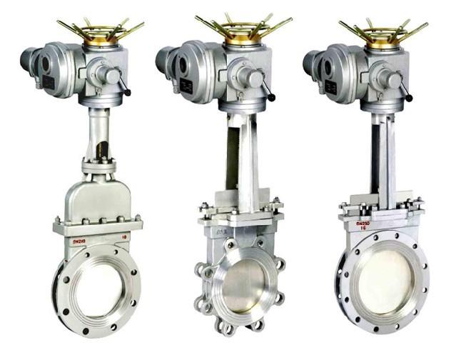 供應(yīng)電動(dòng)帶蓋刀形閘閥