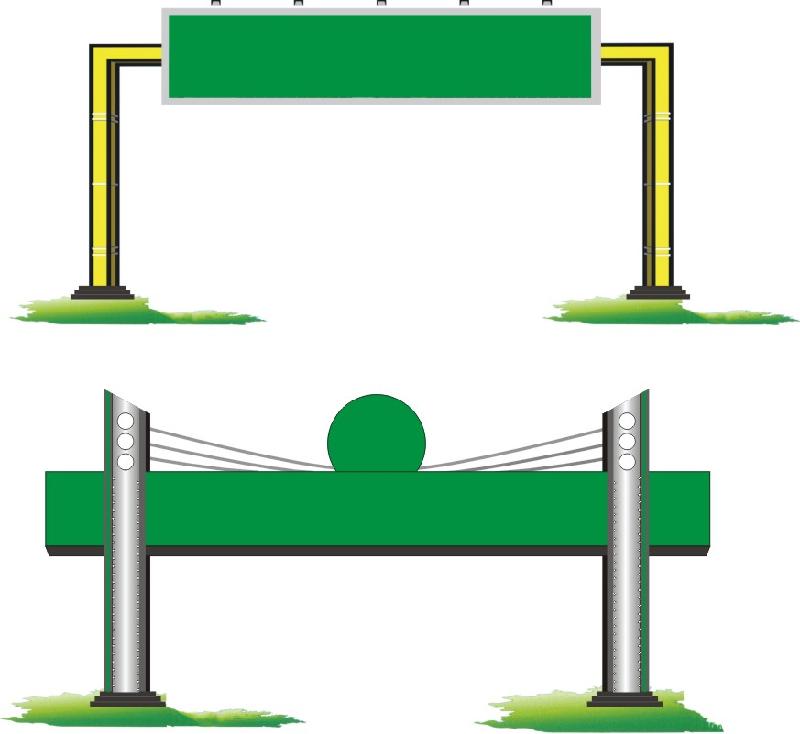 高速公路龙门架图片