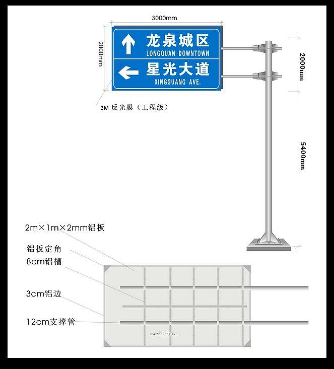 供应河北信号灯杆/F形标牌杆/监控杆/高速公路龙门架