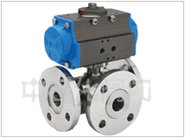 氣動(dòng)三通球閥圖片