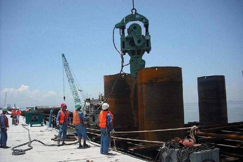 供應(yīng)灌注樁施工彈簧振動錘