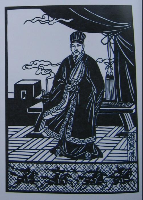 供應(yīng)*商務(wù)禮品細(xì)紋刻紙關(guān)羽