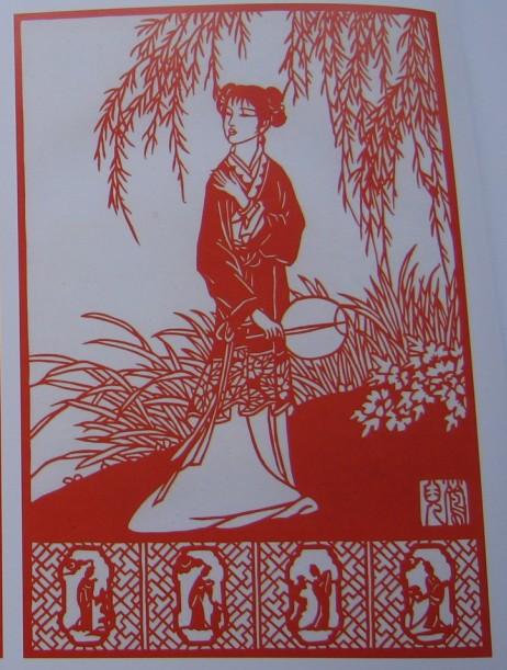 細(xì)紋刻紙圖片/細(xì)紋刻紙樣板圖 (3)