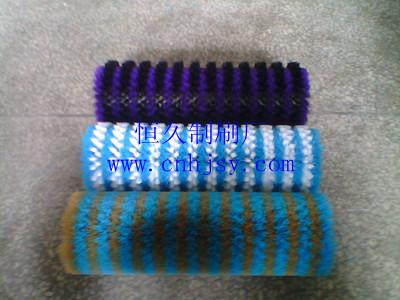 供應(yīng)刷片機(jī)機(jī)械毛刷彩色波紋絲毛刷輥