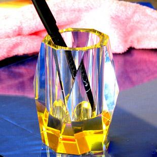 供應水晶筆筒水晶筆筒廠家西安內(nèi)雕