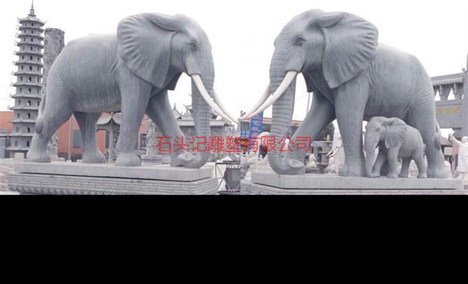 漢白玉大象圖片/漢白玉大象樣板圖 (3)