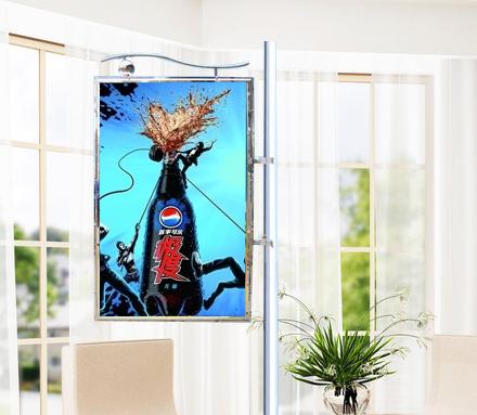 廣東戶外燈桿燈箱圖片