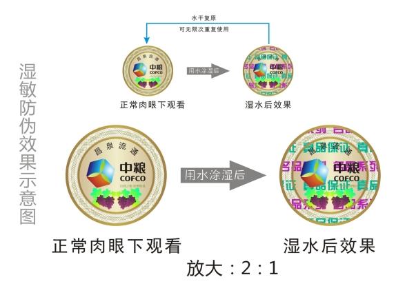 供应隐形防伪标签印刷加工图片